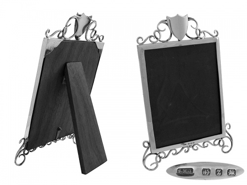 Victorian Silver Picture Frame 1899